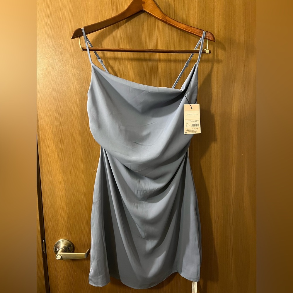 Missguided Cowl Mini Dress